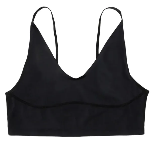 FREE PEOPLE x HAH Bralette Women Sz L Black Sporty Casual Athletic Versatile NWT - Image 6
