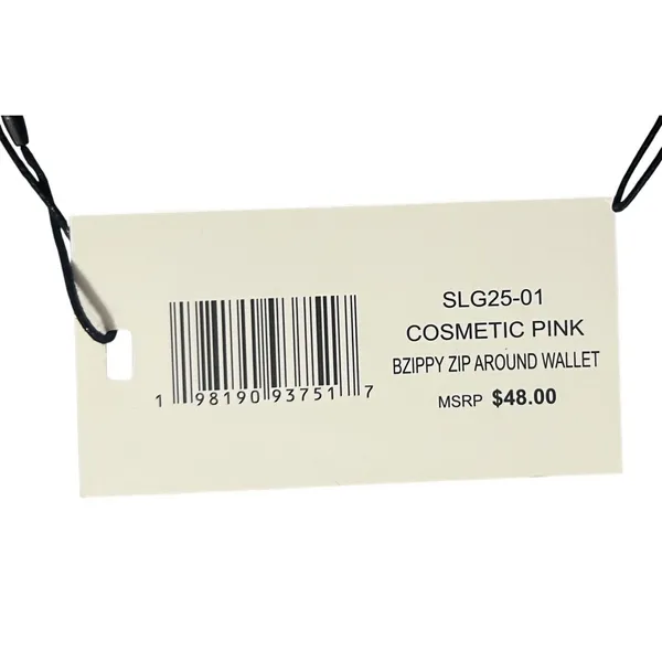 Steve Madden Pink Zip Around Wallet Wristlet Card Holder‎ Clutch - Image 8