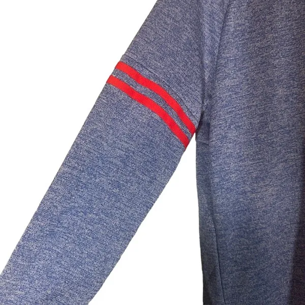 Nike NFL Dri-Fit Blue New England Patriots Historical Sweatshirt Women Sz L - Image 4