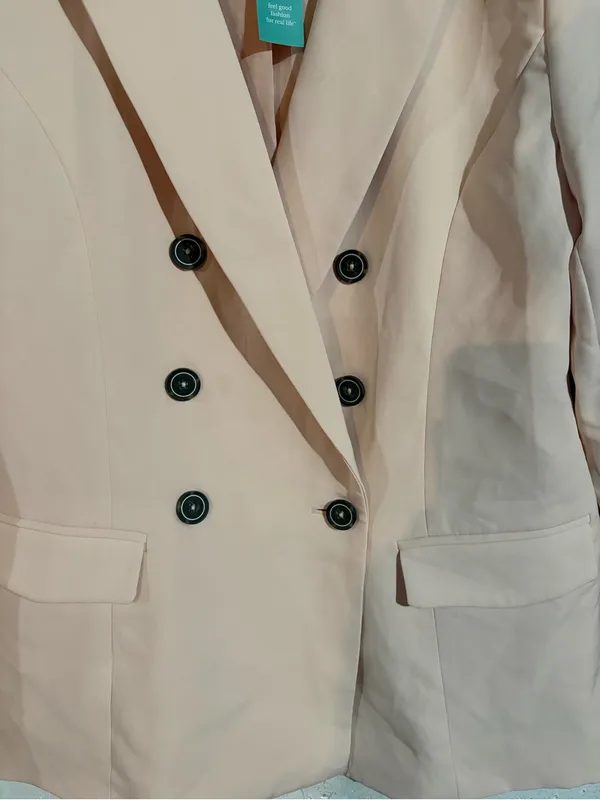 Maurices Premia Double Breasted Blazer | Size: Medium - Image 2