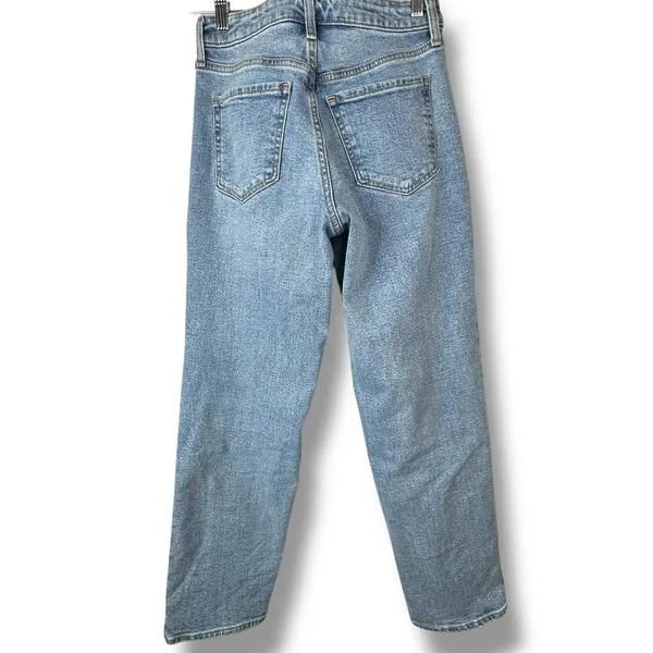 Old Navy OG LOOSE Secret-Smooth High Rise Denim High Waist Straight Leg Jeans - Image 6
