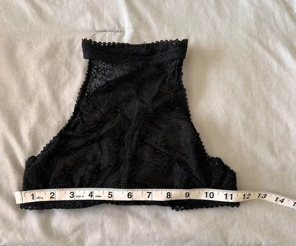 Lace high neck bralette Size XS - Image 2