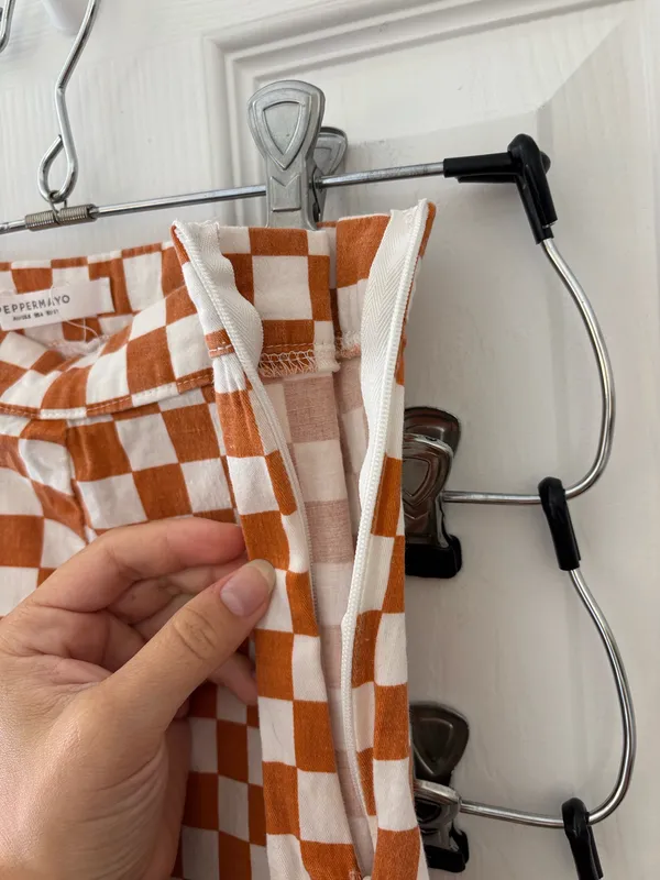 Peppermayo checker pants - Image 3