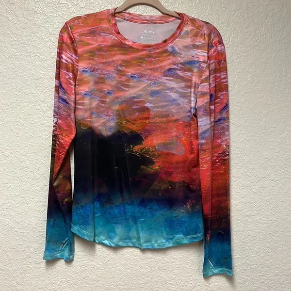 SILVER BAIT Colorful Long Sleeve Top - Image 7