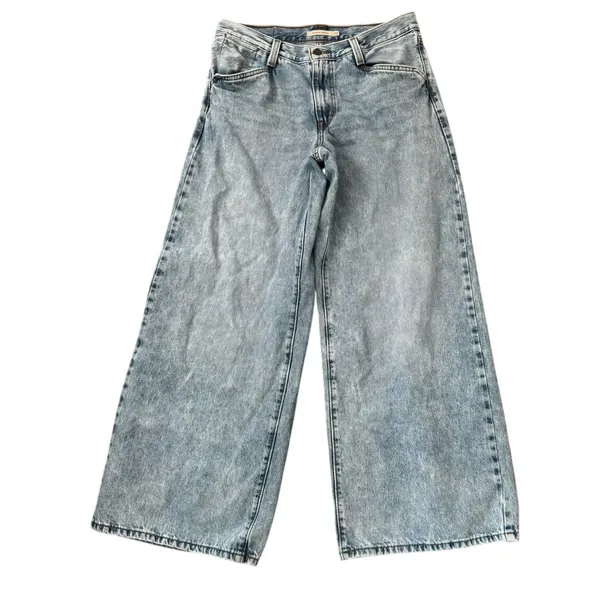 Levi’s 94 Baggy Wide Leg Jeans Light Wash 90s Y2K Skater Model Off Duty Denim - Image 2