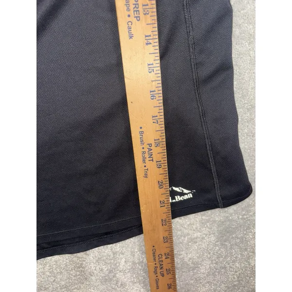 L.L. Bean m Reg 1/4 Zip Lightweight Activewear Top Thumbholes‎ Item 288015 - Image 6