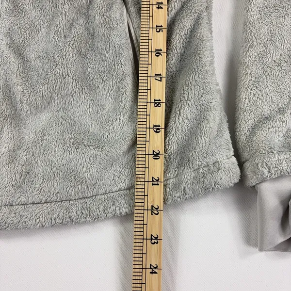 The North Face Fleece Osito Jacket Womens Large Gray Full Zip - Image 6