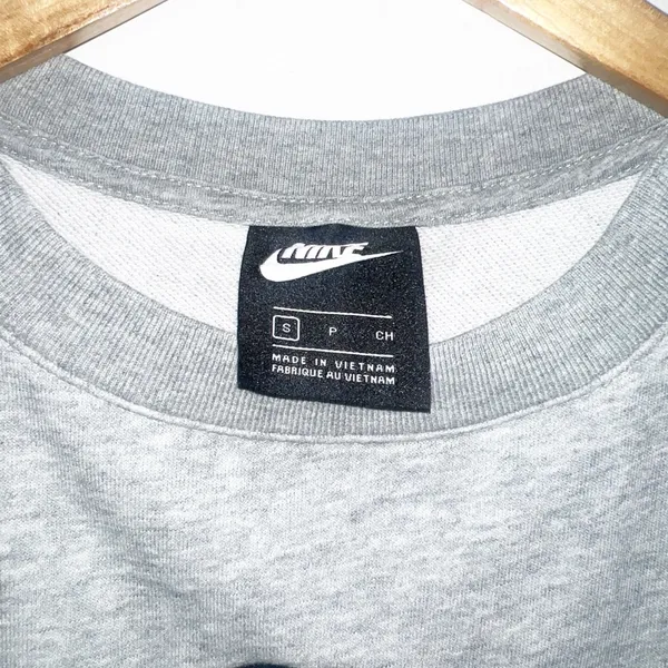 Nike women’s sleeveless gray varsity logo shorts athleisure comfy romper - Image 7