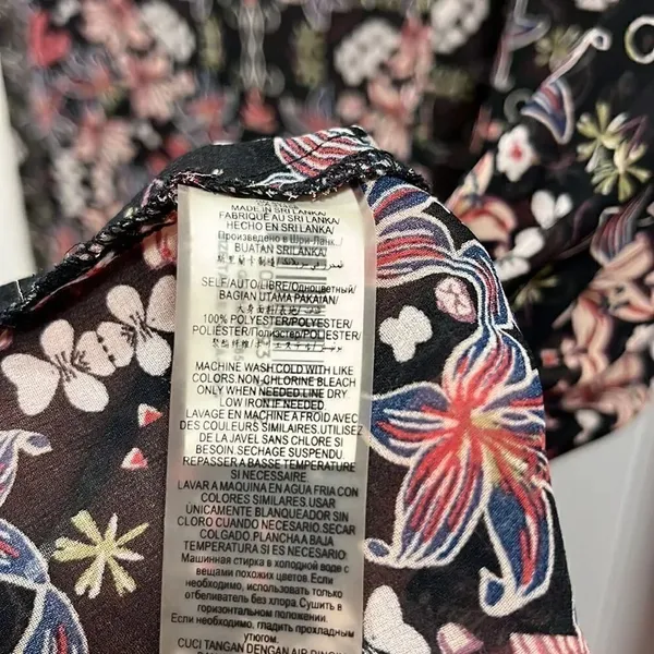 BCBGeneration sheer floral boho blouse - Image 6