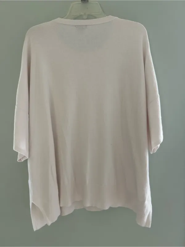 Splendid Women's Light Cream Short Sleeve Pullover - Image 2