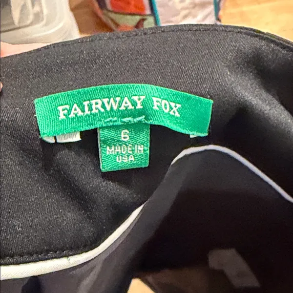 Fairway fox Elegant Blue‎ Mini Skirt with Zipper Accent built in shorts golf 6 - Image 5
