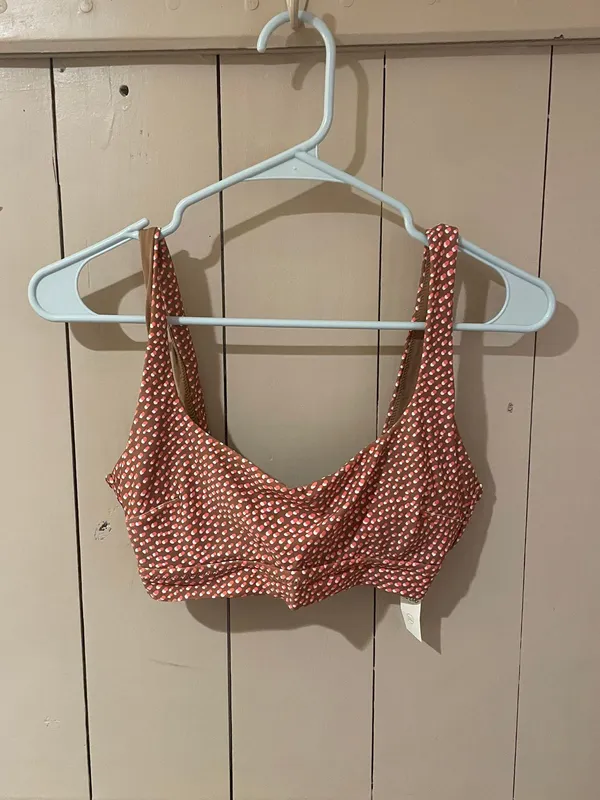 Aerie Orange and Pink Swimsuit Top - Image 2