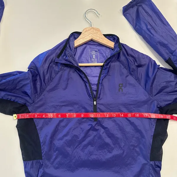 On Cloud Running Women's Half Zip‎ Zero Jacket Twilight Size Medium Purple - Image 5