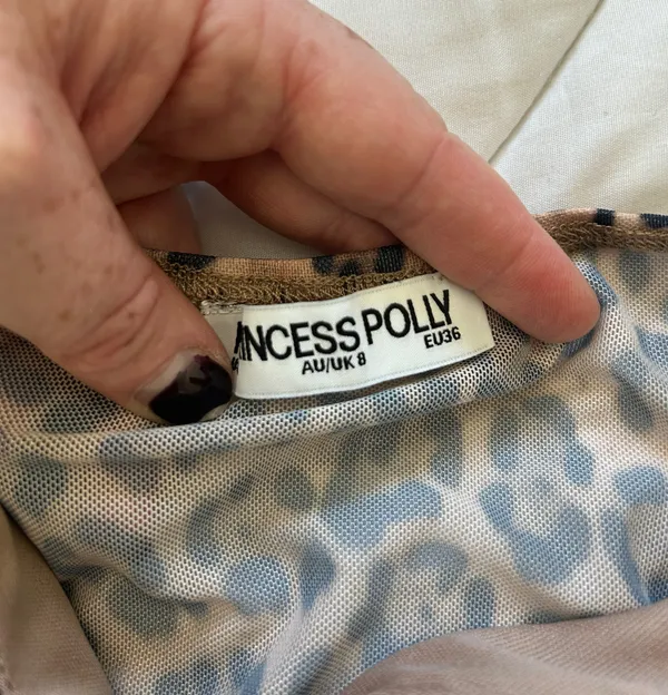 Princess Polly Leopard Print Bralette - Image 3