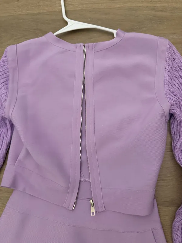 Purple two piece set - Image 2