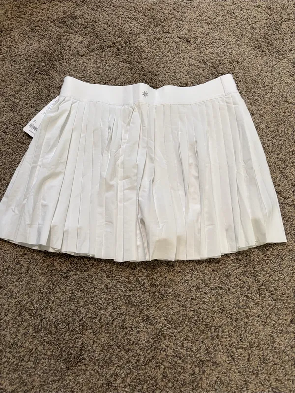 Athleta Match Point Pleated Skort size large NWT - Image 5