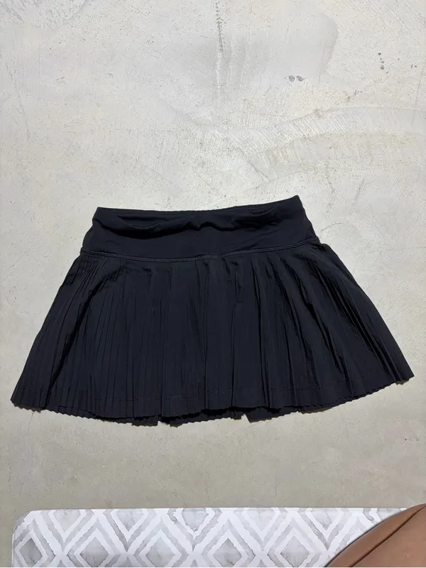 Lululemon pleat to street Black athletic skirt III skort 2 - Image 2