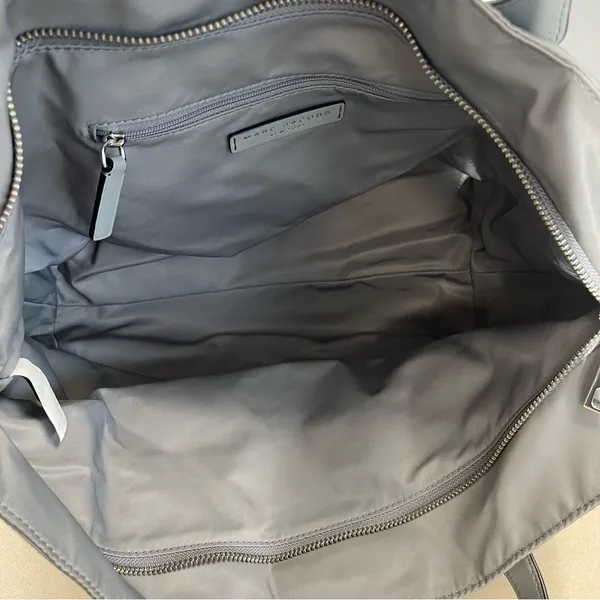 Marc Jacobs Nylon Wingman Tote in Grey - Preowned - Image 4