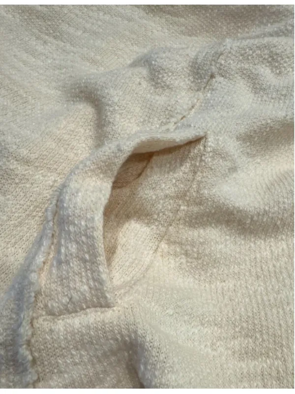 Free People In the Loop Waterfall Cardigan Size M (24” PTP) Ivory - Image 9