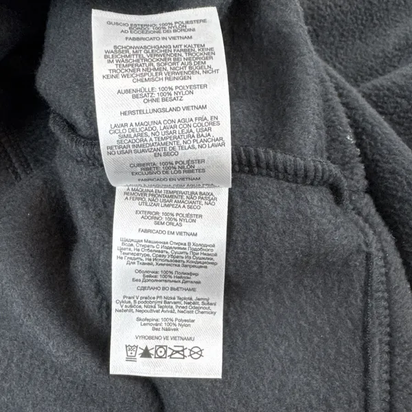 Columbia Women's Fleece Pullover Sweater Size 2X Solid Black Soft Comfy & Warm - Image 9