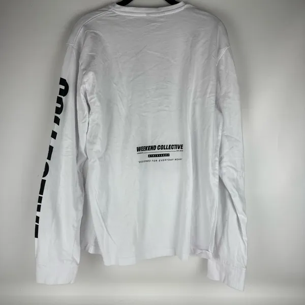 ASOS DESIGN Weekend Collective Graphic Long Sleeve Tee – Size US 4 - Image 10