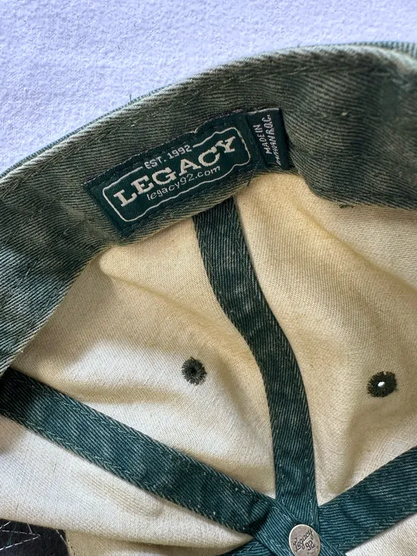 Snapback Colorado Trucker Hat Green Cup Adjustable Denim Legacy Baseball - Image 3