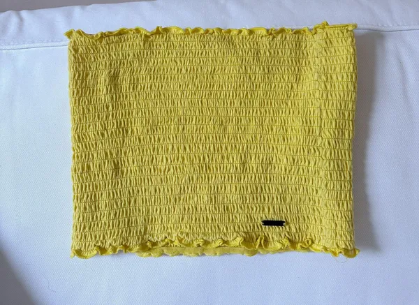Hollister Yellow Tube Top - Image 2