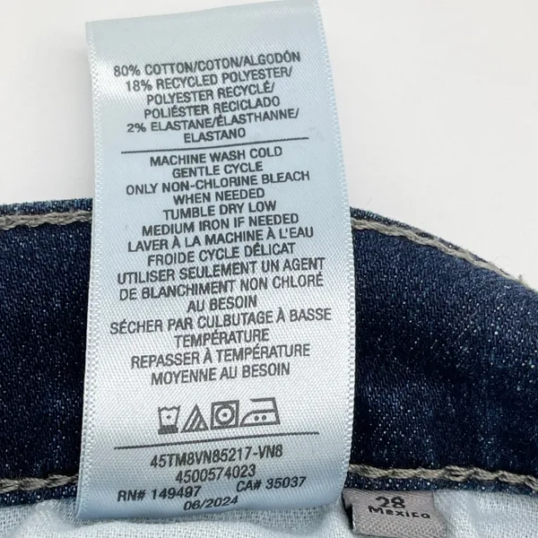 Joes Jeans Ivana High Rise Straight Leg Jeans Women 28 Stretch Clean Girl‎ Indie - Image 10