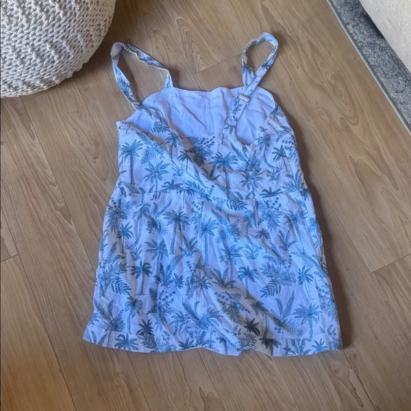 Show Me Your MuMu Blue Palm Jumpsuit - Image 3