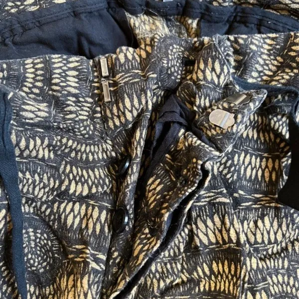 Free People size 8‎ stretchy brown and black pants - Image 6
