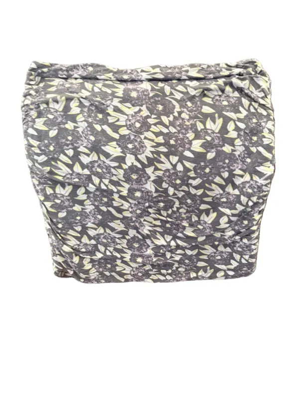 Free People Essential Scrunch Skirt Grey Combo Women's Size L - Image 7