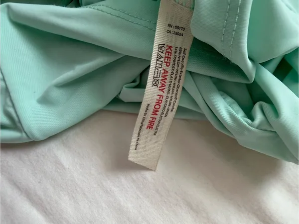 Free People Intimately Aqua Jade Sleeveless Deep V Tank Top M - Image 4