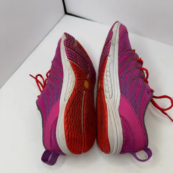 Merrell Womens Barefoot Trail Running Shoes Purple Grenadine 9.5 Vibram Sole - Image 7