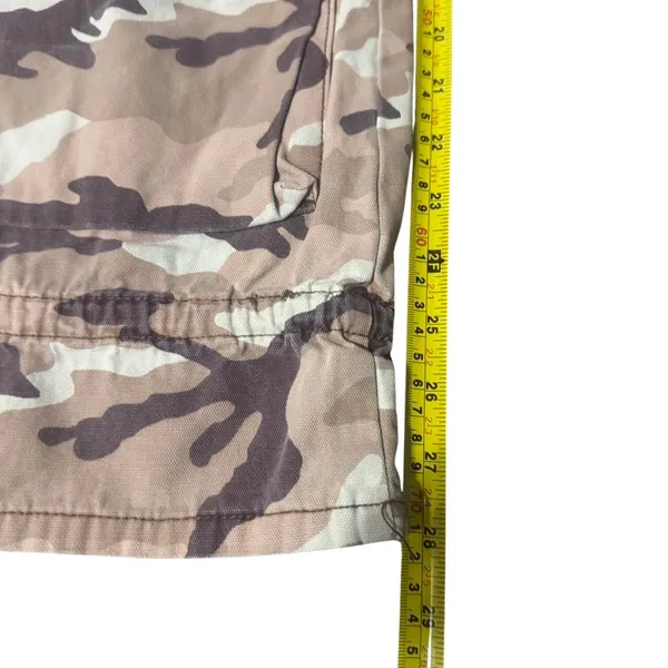 Forever 21 Pink‎ Camo Cargo Pants Womens Small High Rise Wide Leg Utility Y2K - Image 5