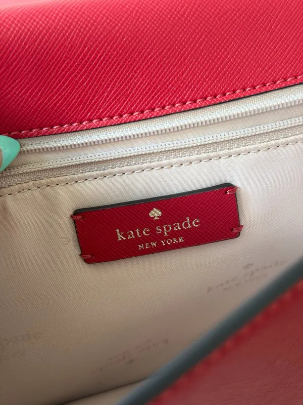 Kate Spade Madison Textured Patent Leather Willow Medium Convertible Crossbody - Image 5