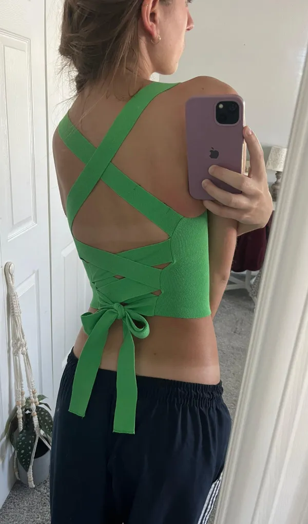 Cross Back Tank - Image 2