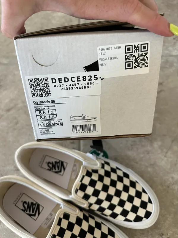 Vans Vault  Classic Slip On Sail Checkerboard - Image 6