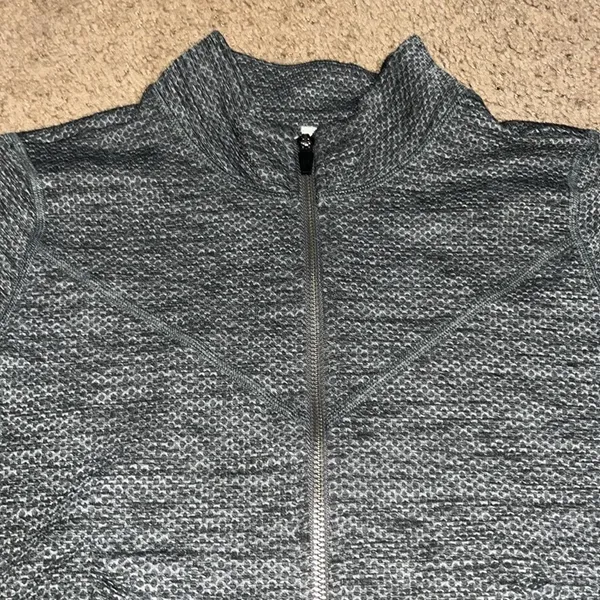 Free People Movement Off The‎ Grid Jacket Flare Sleeve Charcoal Combo Medium - Image 4
