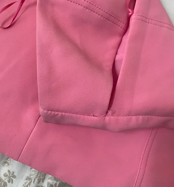 ZARA Pink Corset Top - Image 4