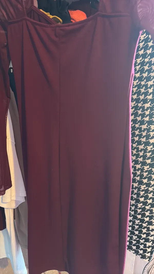 dark red dress - Image 5