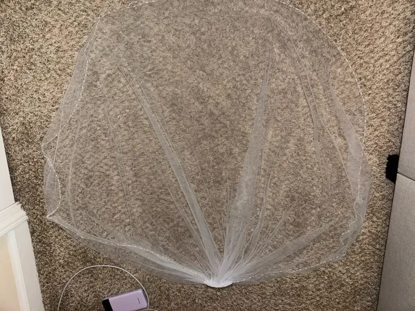 Wedding veil White - Image 2