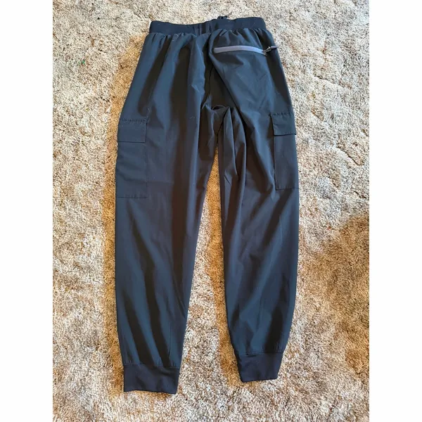 EUC Libin Women's Lightweight Quick-Dry Cargo Joggers Black Loungewear - Image 5