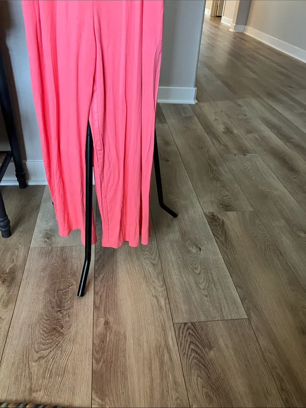 Women’s Coral Sleeveless Jumpsuit - Image 2