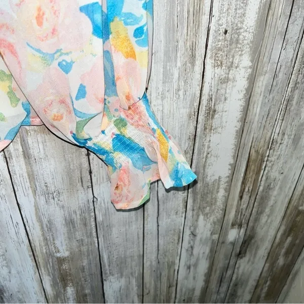 Entro Floral Blouse •Large - Image 2
