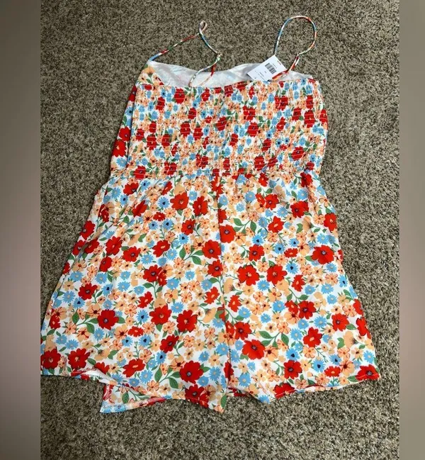 Willow & Root NWT floral romper size XL - Image 9