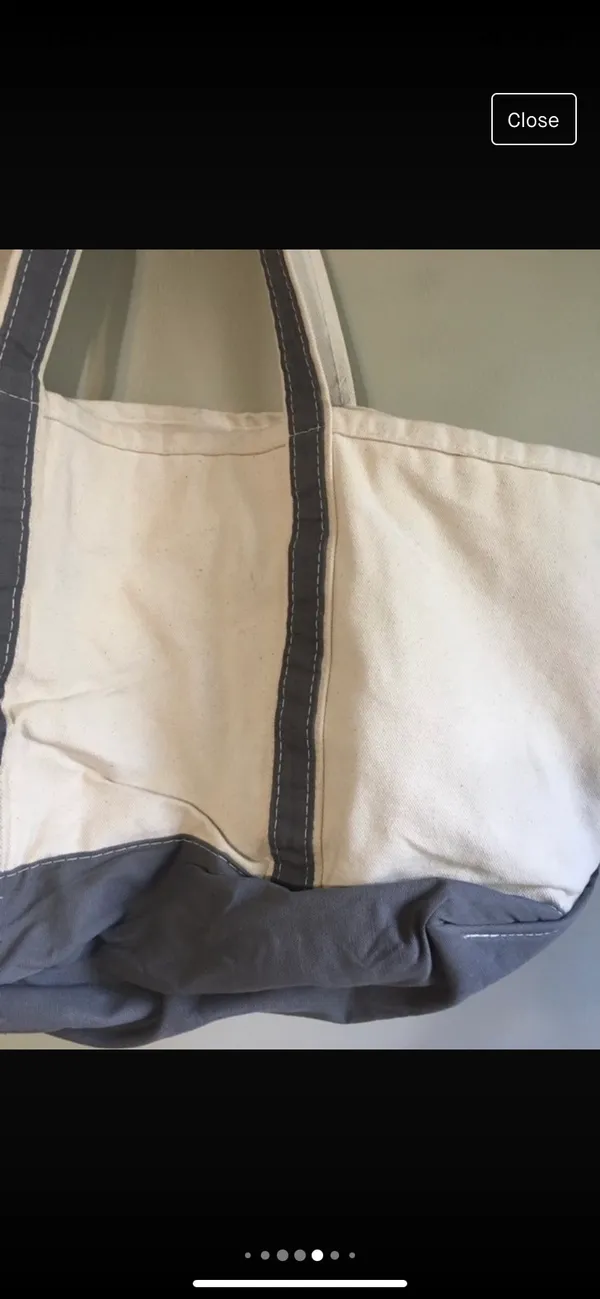 Large Beige Tote Tan - Image 6