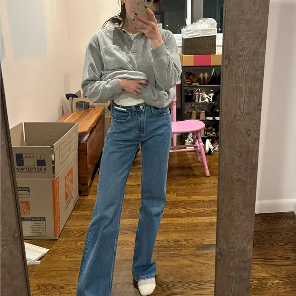 High-Rise Relaxed Abercrombie Jeans - Image 2