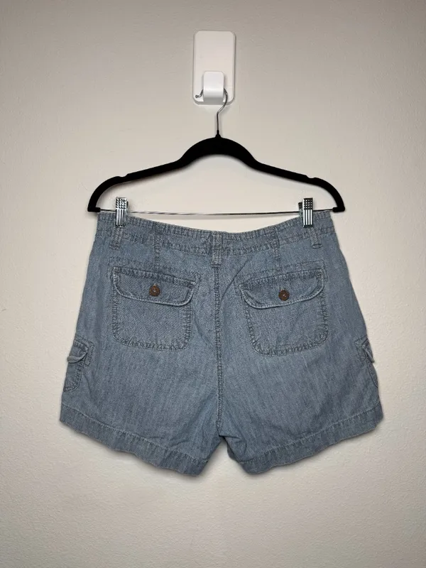 Vintage Classic Denim blue Cargo Shorts - Image 3