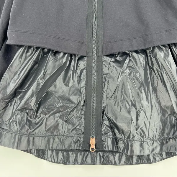 Athleta Windy‎ Point Hoodie Full Zip Front Layered Athleisure - Image 7