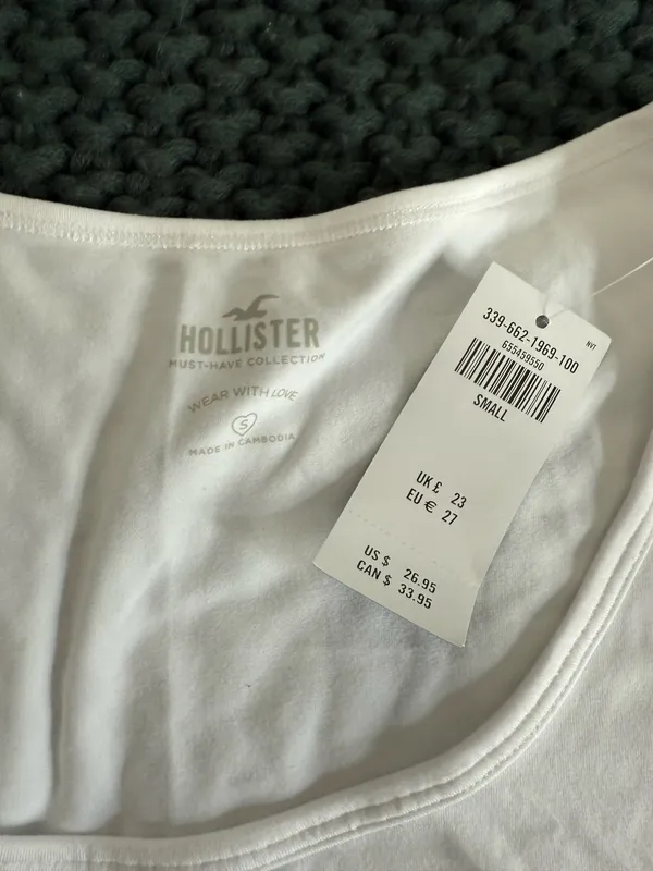 Hollister Bodysuit White - Image 3